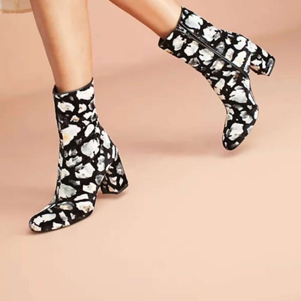 Anthropologie Eugenia Kim Velvet Boots - Picture 4 of 7